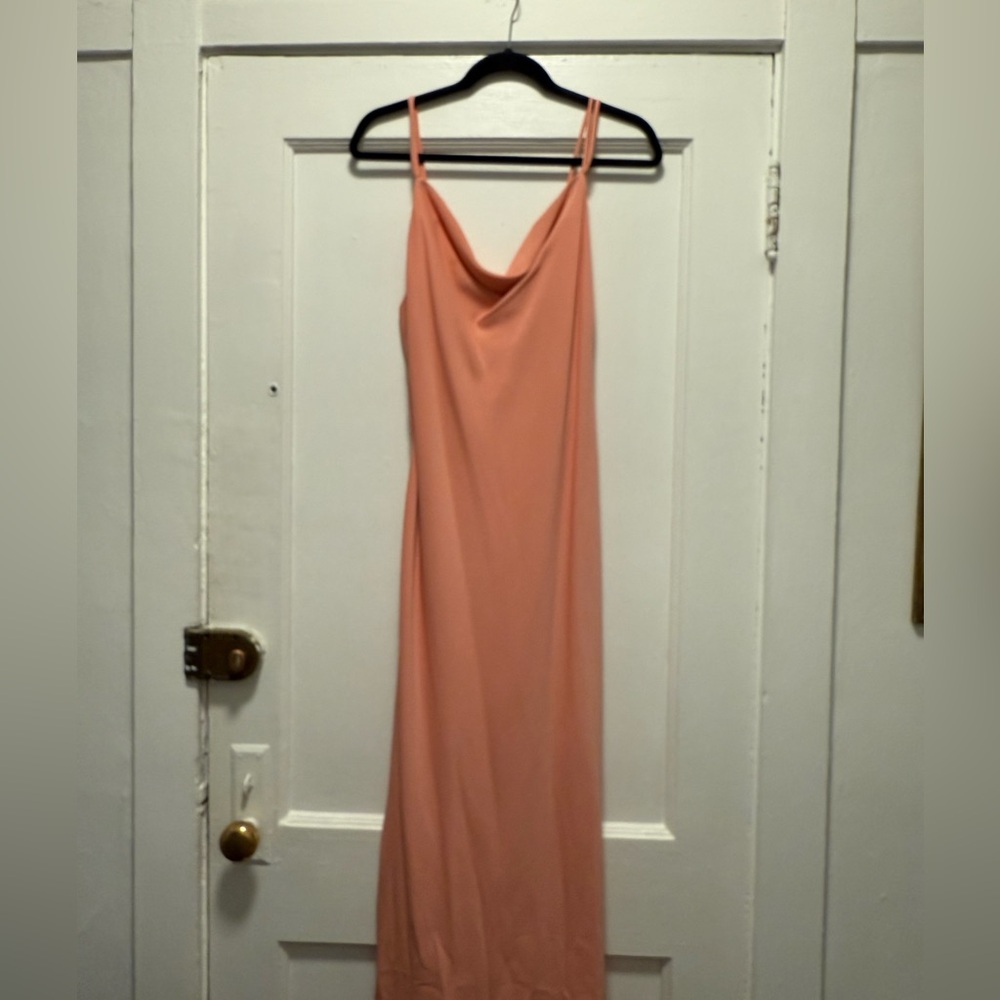 Peach Slip Dress
